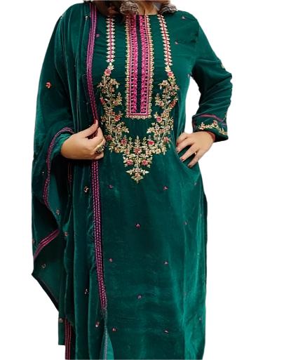 Stunning designer Suit Set with dupatta